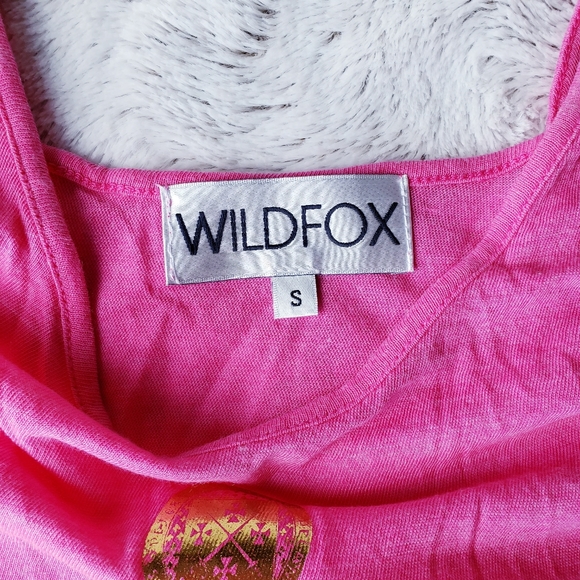 RARE Wildfox Take Me To Versailles Pink Slip Dress NWT Size Small - Picture 7 of 12